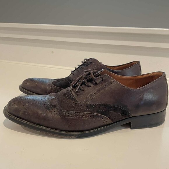 Tasso Elba Wingtip Oxford Shoes - Picture 1 of 5